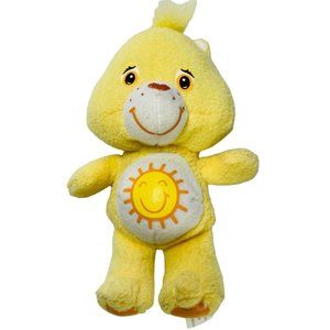 Care Bears Yellow Sun Funshine Bear 5" Plush Stuffed Animal Toy 2005 Carebear